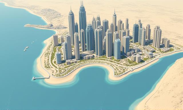 Map showing office location in Dubai Internet City